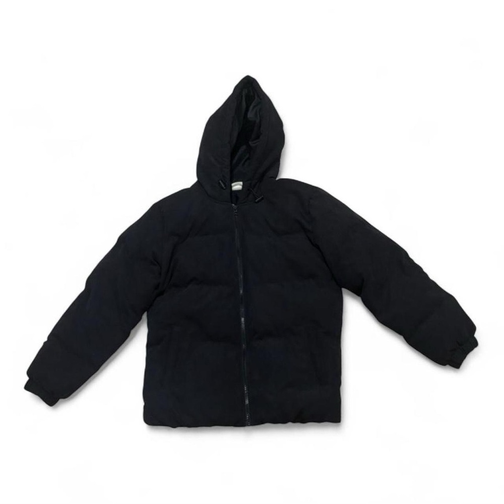 Pacsun Black Hooded Puffer Jacket